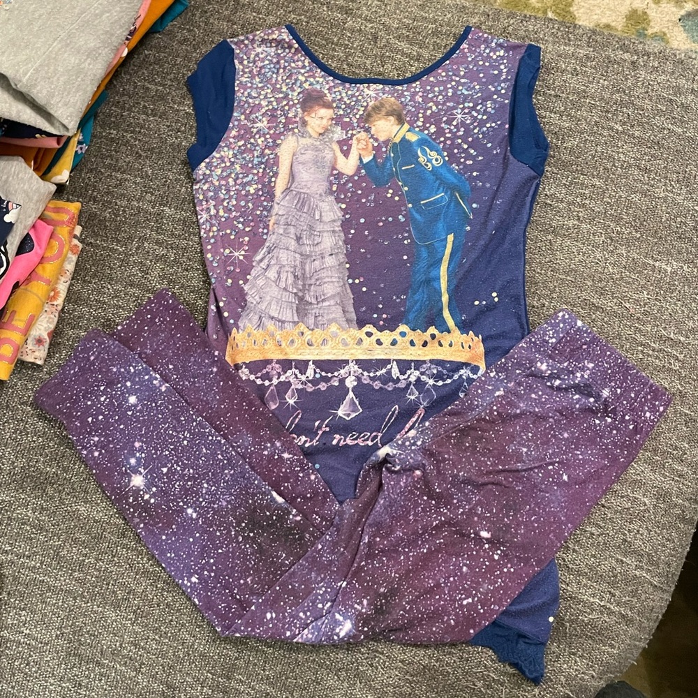 Disney Descendents 2 piece pajamas